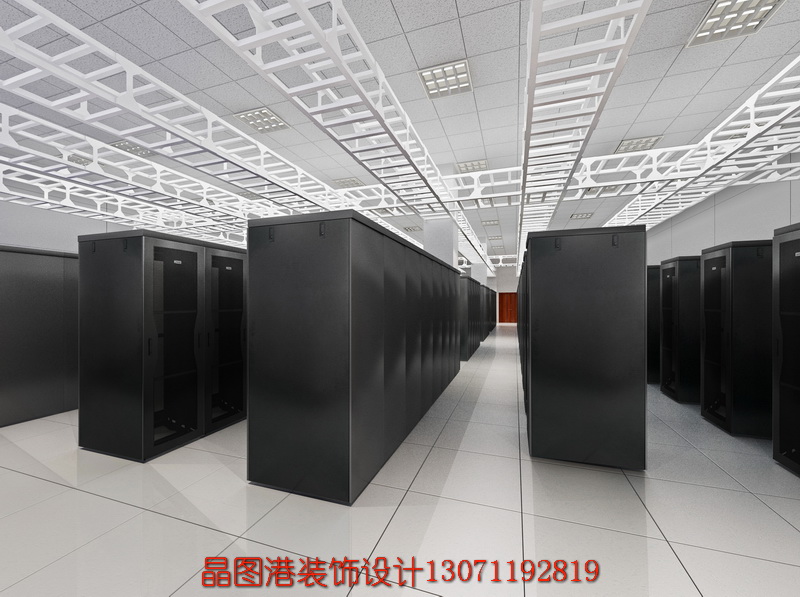 專業(yè)機(jī)房效果圖